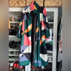 Multi Colored Long Coat